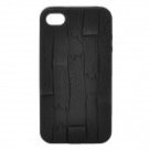 Wood-Silicone-Case-for-iPhone-4-4S-Black