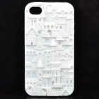UITVERKOCHT Castle Silicone Protective Case for iPhone 4 / 4S - Black or White